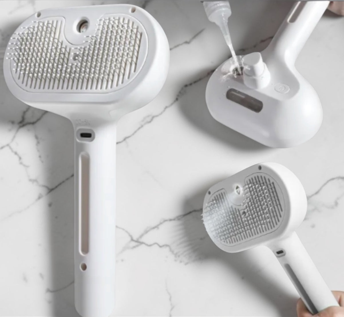 Pet Hair Spray Brush