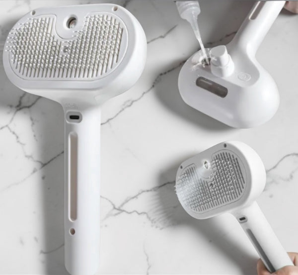 Pet Hair Spray Brush